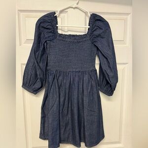 Denim J Crew mini dress